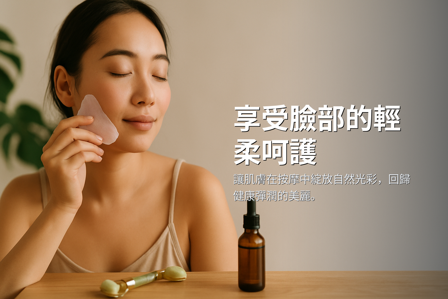 臉部按摩