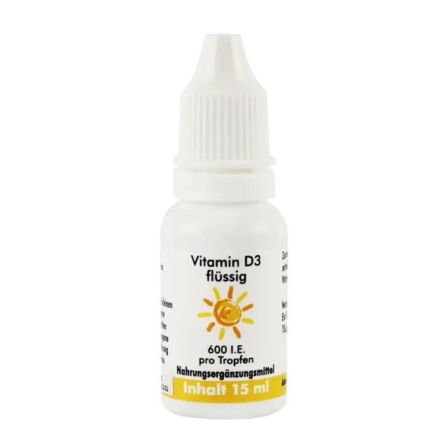 【德國 Natural Fit 活粒適】維生素D3 15mL(非活性維他命D3 增進補鈣吸收) - 圖片 2