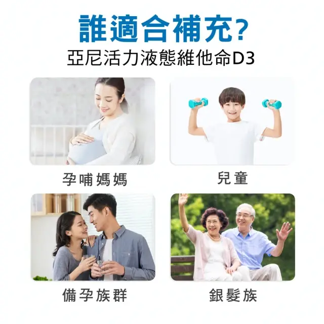 【YANNIGO 亞尼活力】液態維他命D3滴劑1罐30ml一滴400IU(非活性維生命D滴液 vitamin d3) - 圖片 4