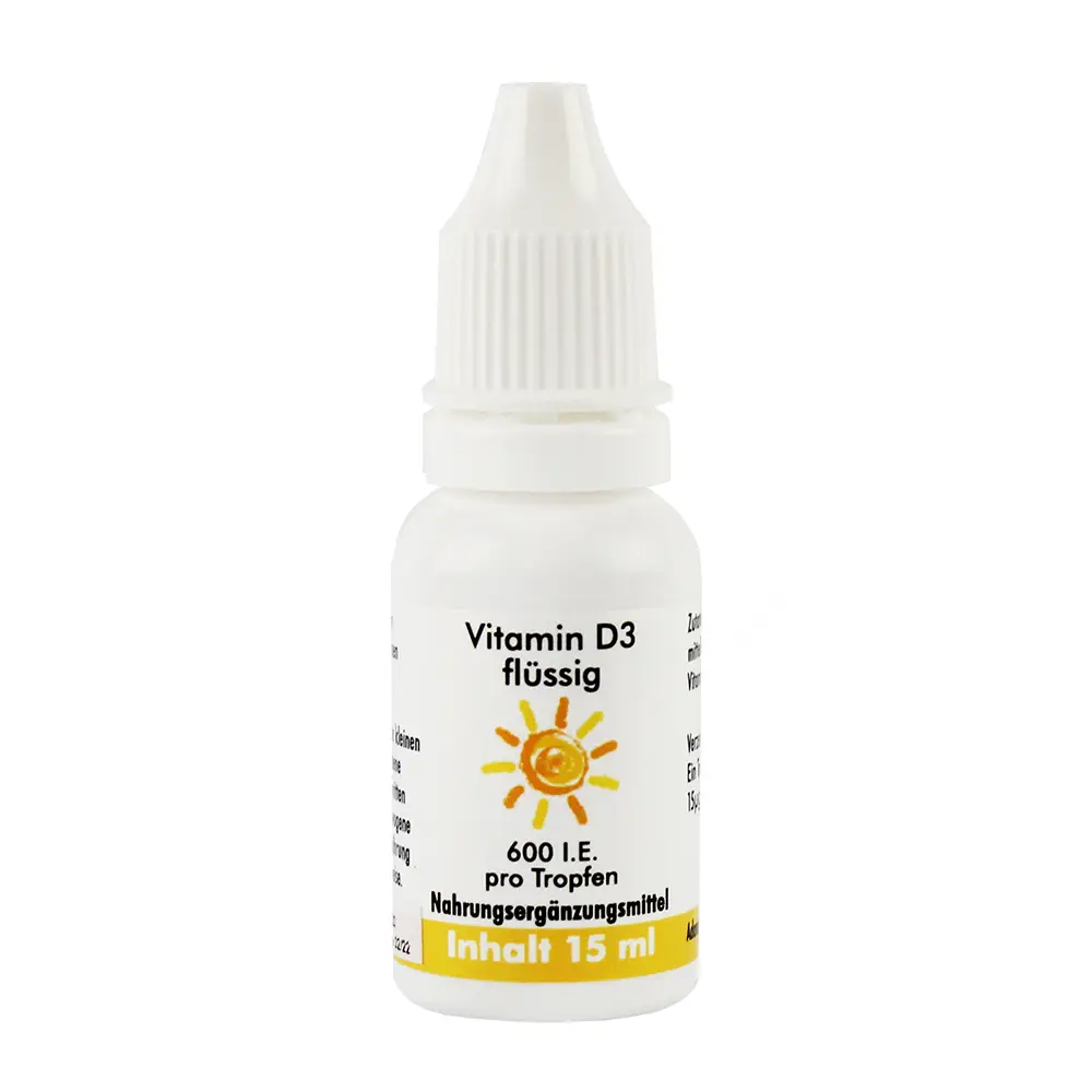 【德國 Natural Fit 活粒適】維生素D3 15mL(非活性維他命D3 增進補鈣吸收)