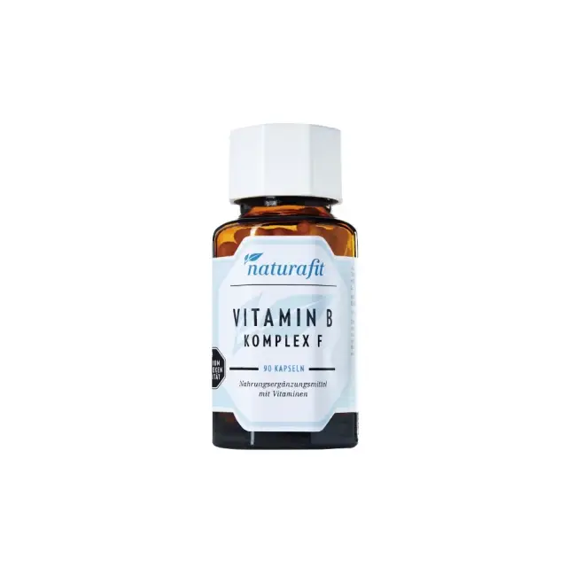 【德國 Natural Fit 活粒適】維生素B群 90粒(素食維他命B群 B1 B6 B12 葉酸 泛酸 菸鹼酸 生物素) - 圖片 2